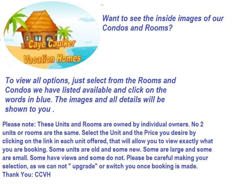 Beach Club Budget Rooms At Popeyes Caye Caulker Exterior foto